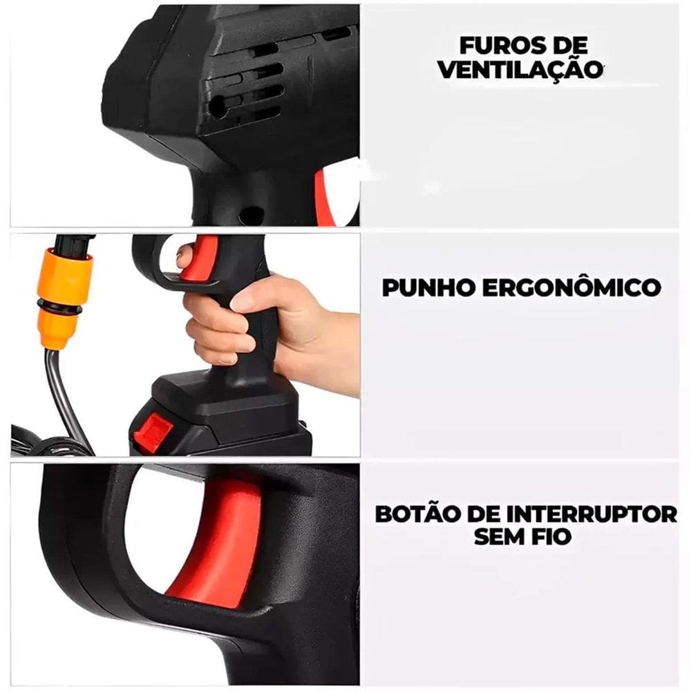 Lavadora Alta Pressão Perfeita Para Motos E Carros