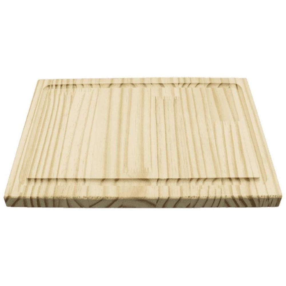 Tábua Para Caipirinha 18,5X14X1,5 Cm Em Pinus Cia Laser