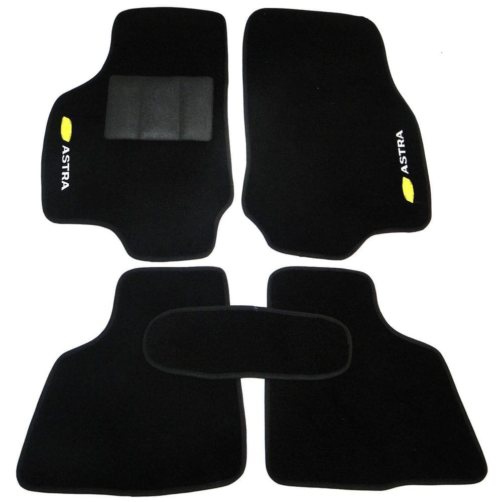 Jogo de Tapete Automotivo Astra Carpete 5mm Preto - Tapecars