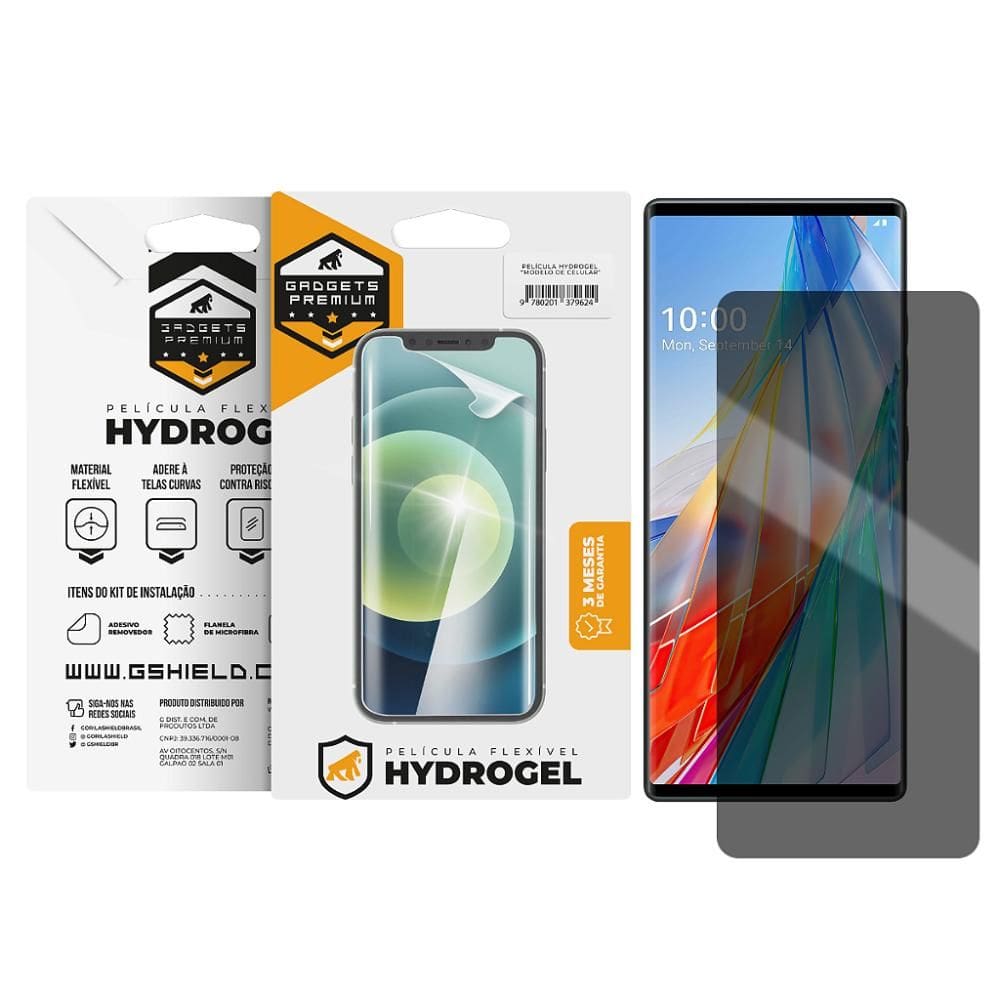 Película para LG Wing - Privacidade Hydrogel - Gshield