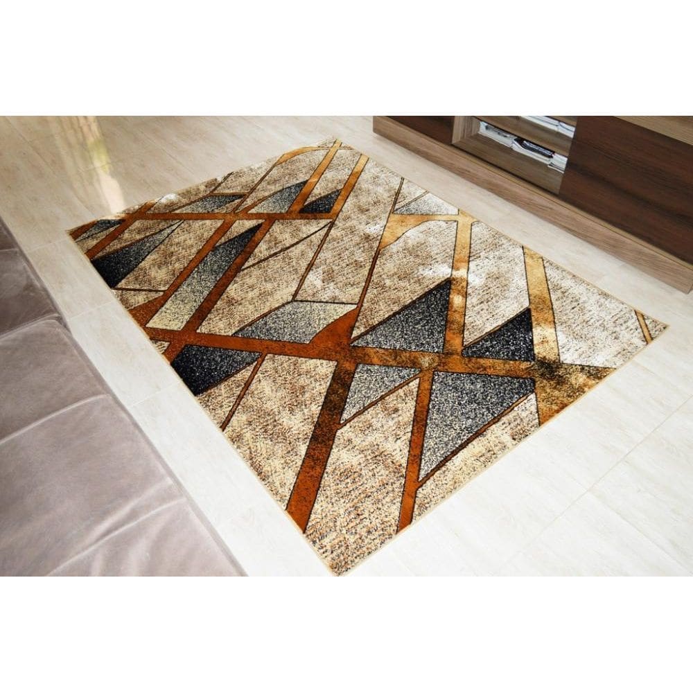 Tapete Para Sala Marbella Elite Champagne Mancy 150X200 Cm