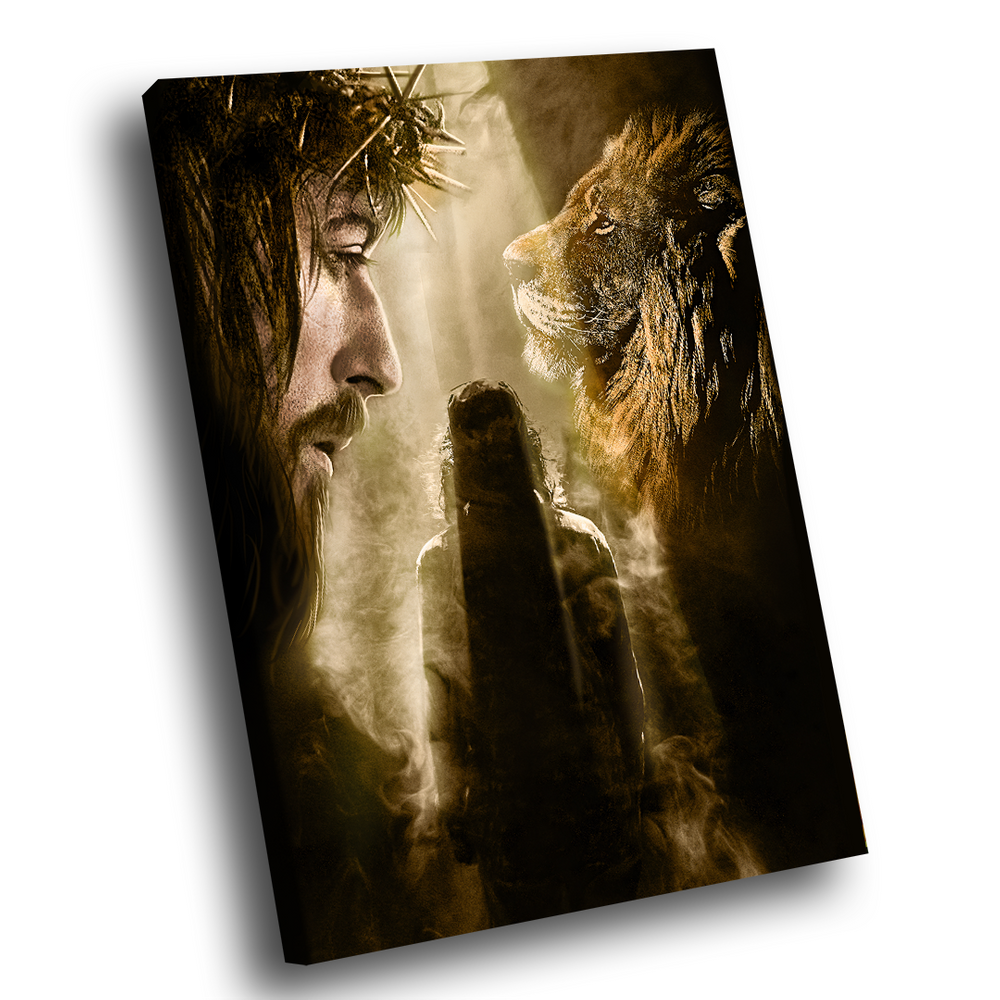 Quadro Decorativo Cristo Abençoado -- BR ARTES