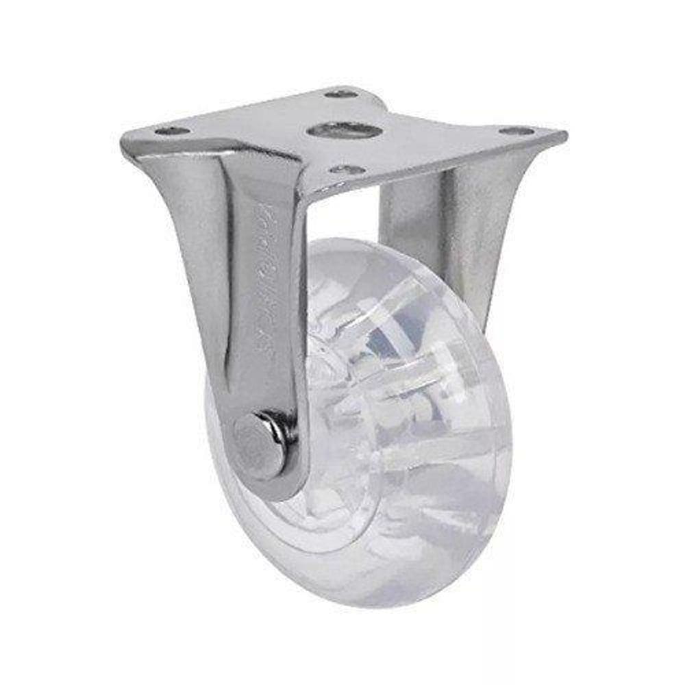 Rodízio Fixo 2 Pol. 50Mm Flap 210 Gel Suporta Até 40Kg