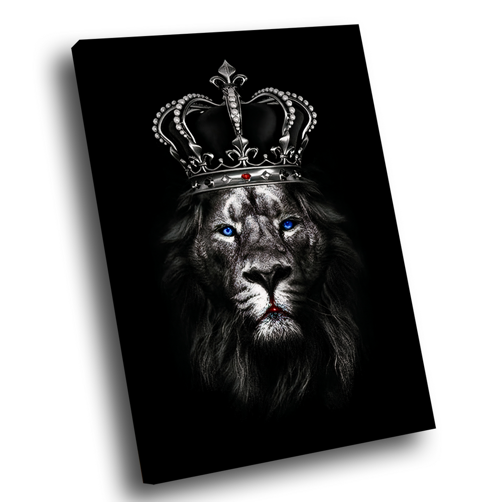 Quadro Decorativo Leão Rei