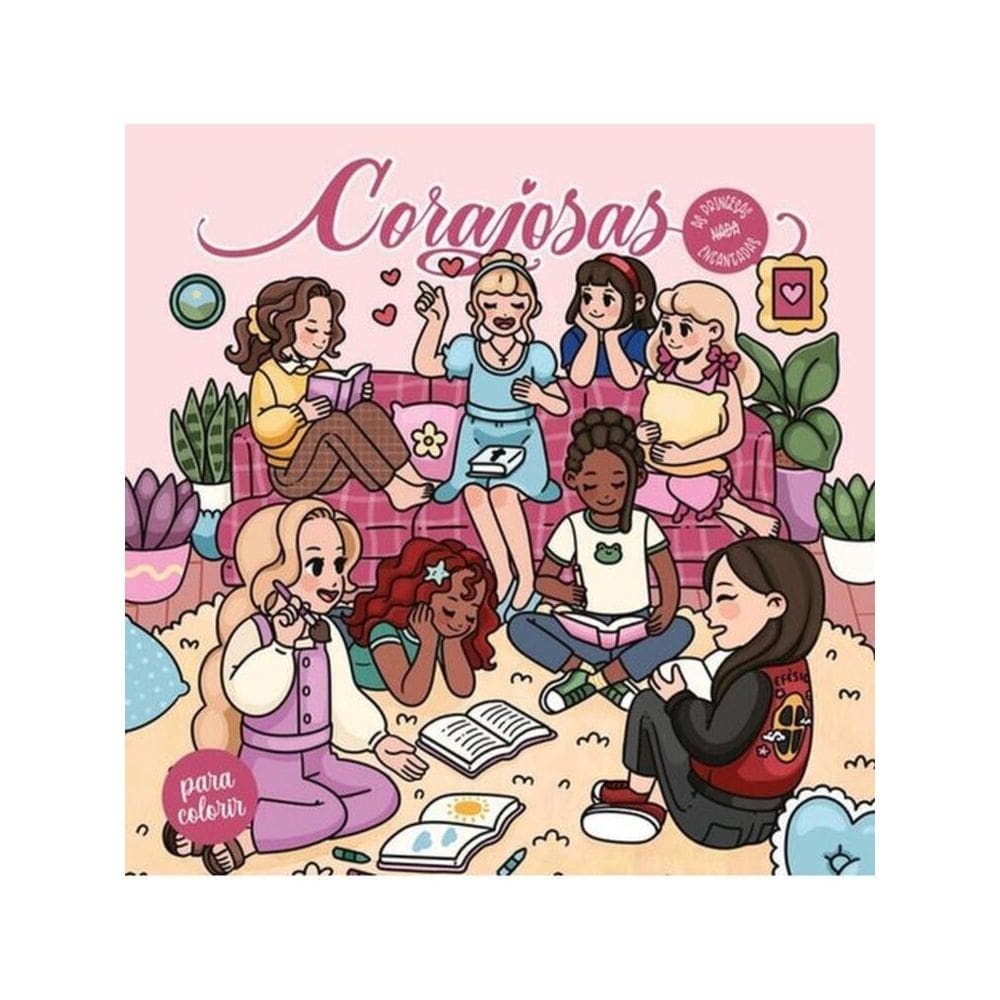 Corajosas — Para Colorir