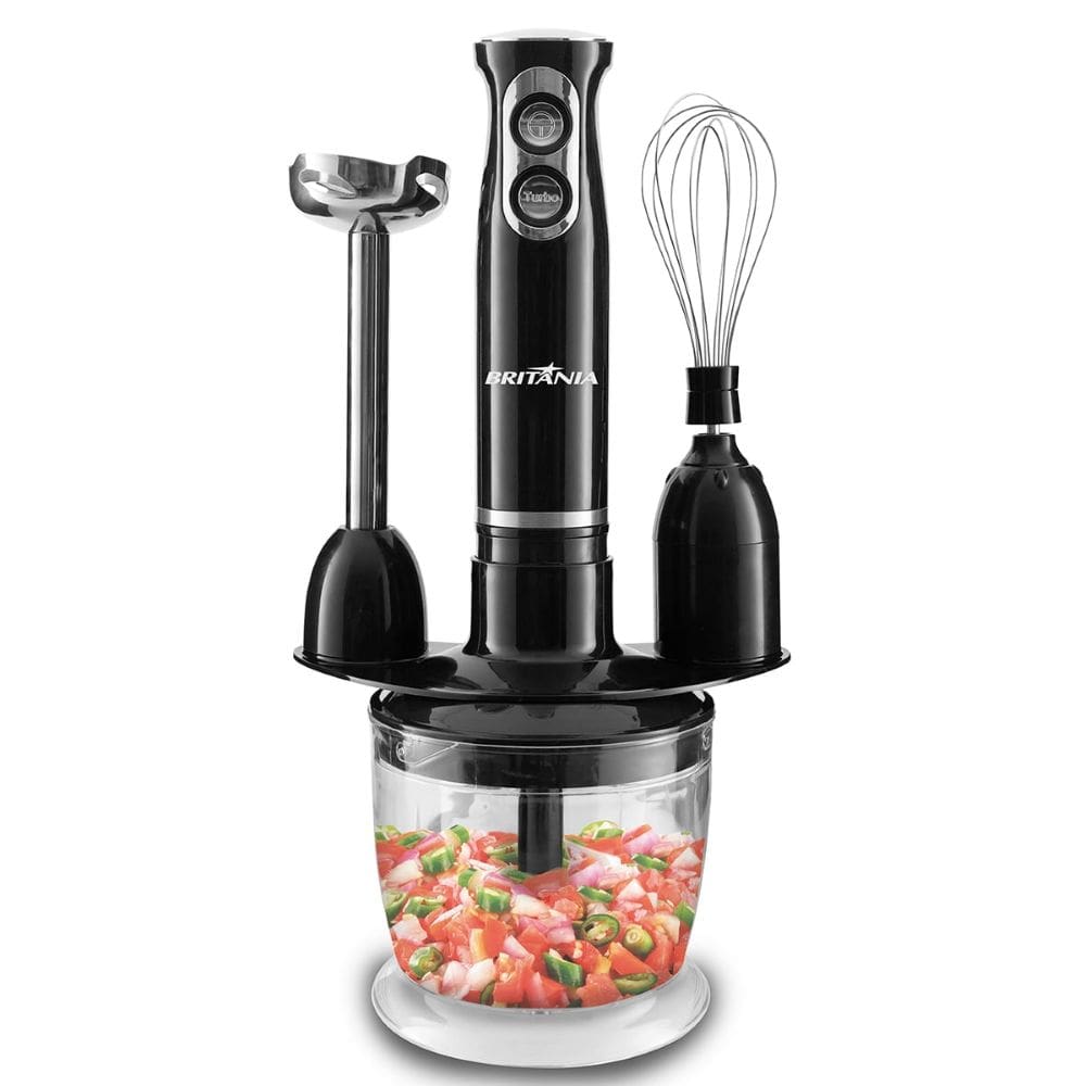Mixer BMX400P 500W 3 em 1 Britânia Preto Com Jarra 220V