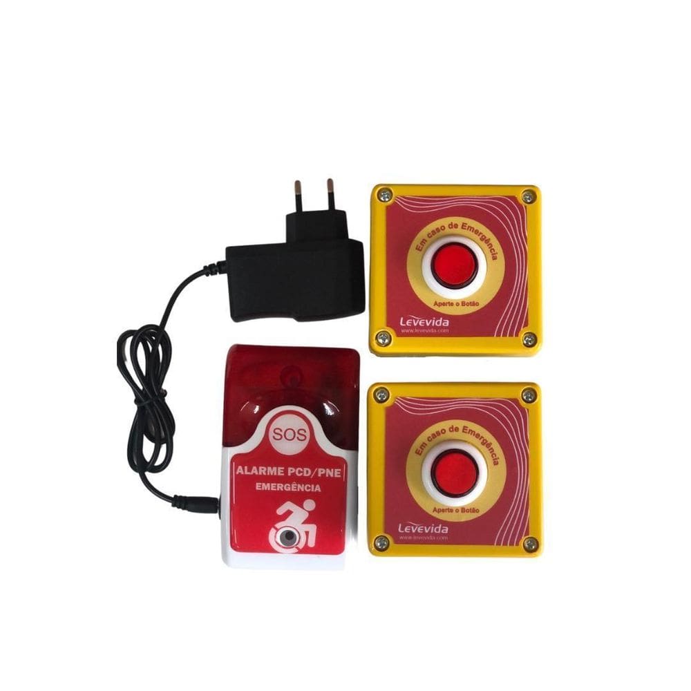 Alarme Pne Audiovisual Sem Fio Slim