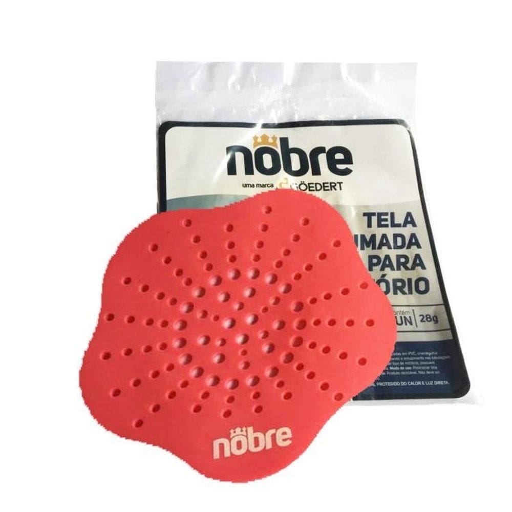5 Tela Tapete Para Mictório Com Cheiro Aroma Morango 5Und