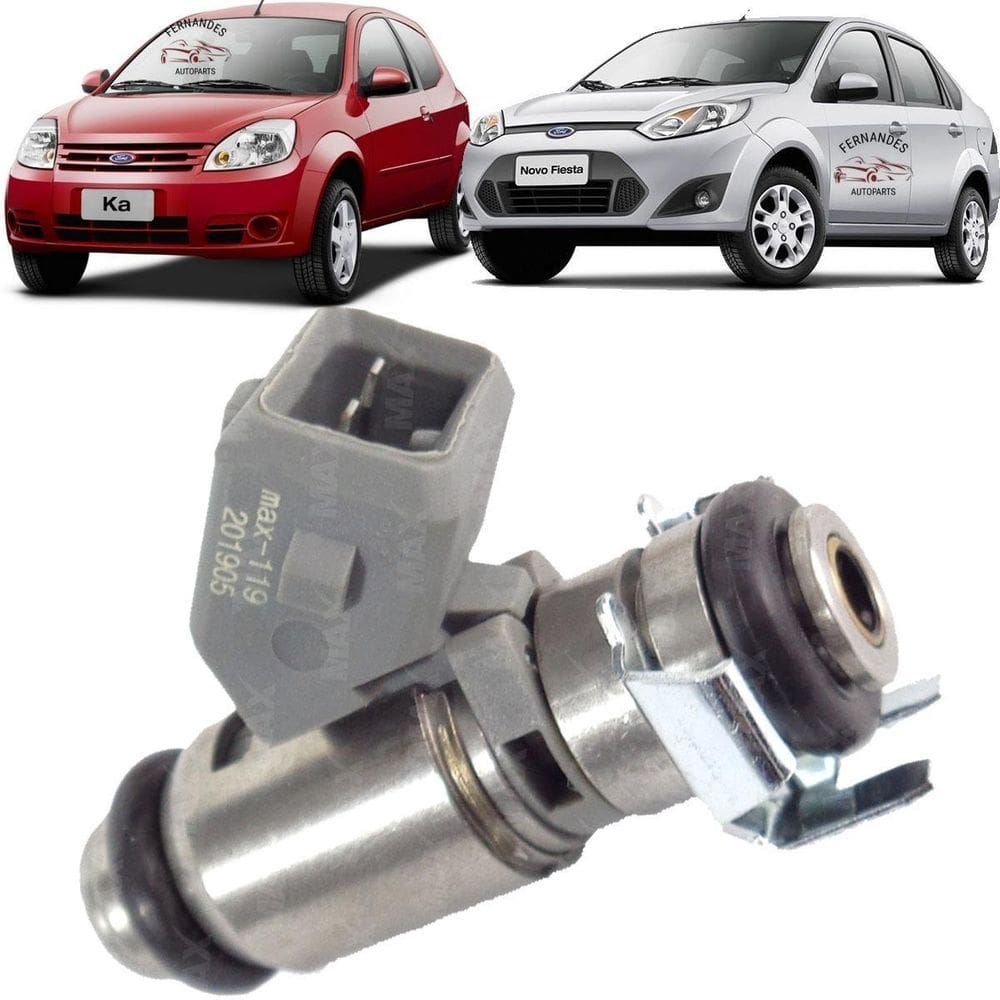 Bico Injetor Ka Fiesta 1.0 1.3 8V Rocam Gasolina Iwp119