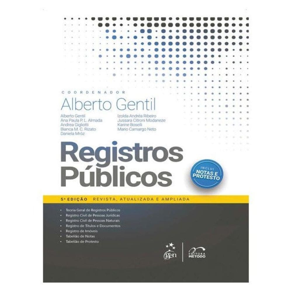 Registros Públicos - 5ª Edição 2025