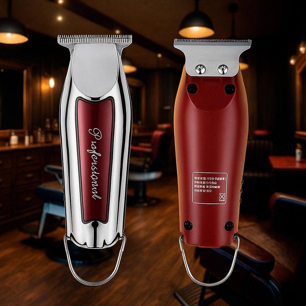 Cortador Leve E Preciso Kemei Para Barbearia