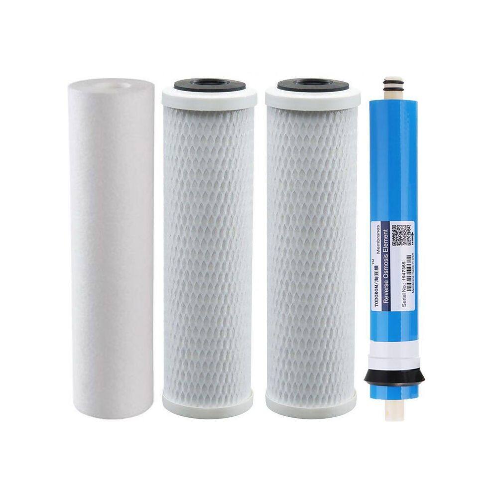 Kit Refil Osmose Reversa Consumo 570 L/Dia Membrana 150Gpd