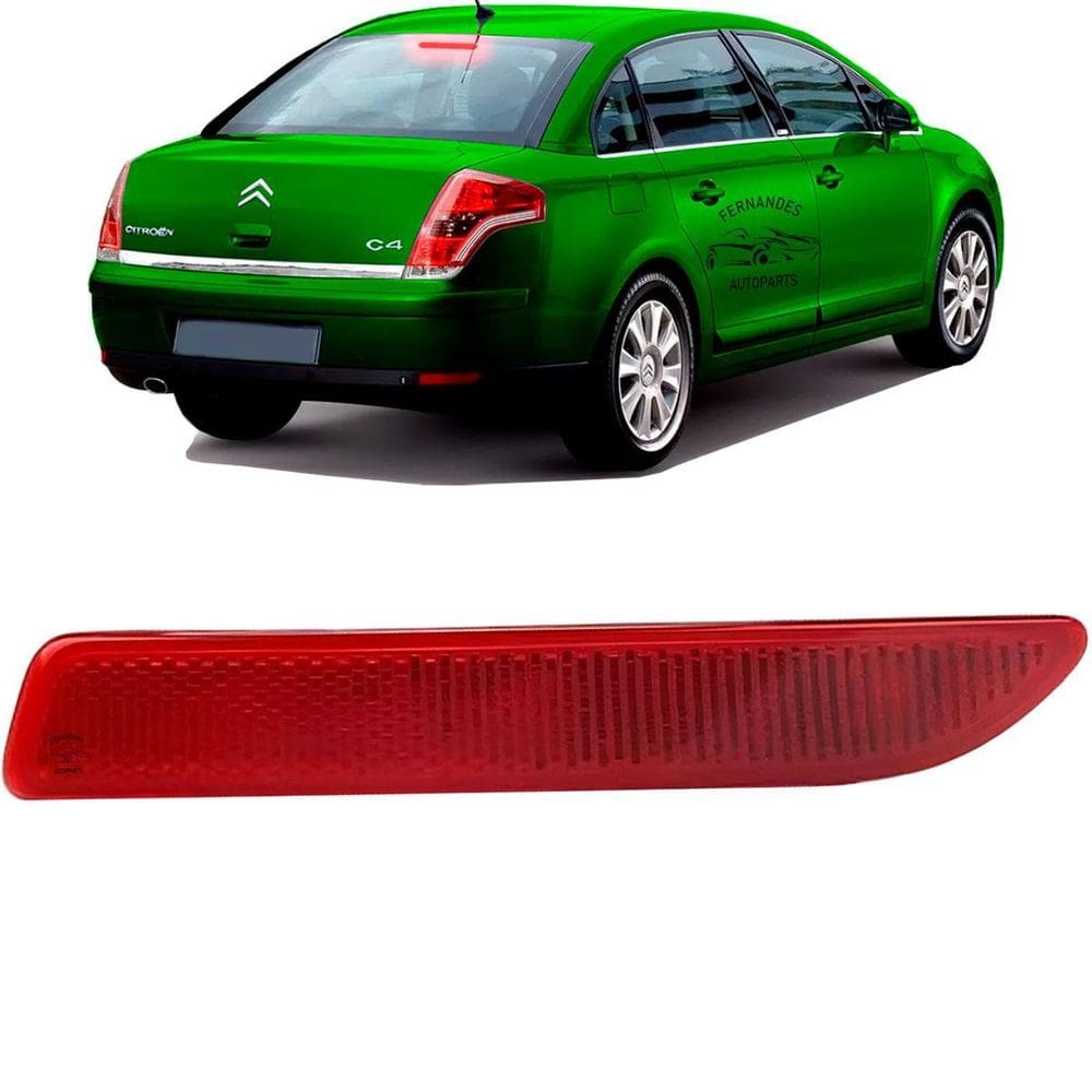 Refletor Parachoque Traseiro Direto C4 Pallas 2009