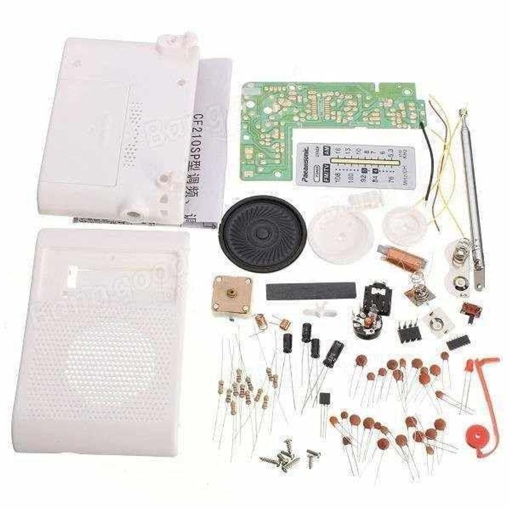 Kit De Rádio Estéreo Cf210Sp Am/Fm Conjunto De Montagem Diy