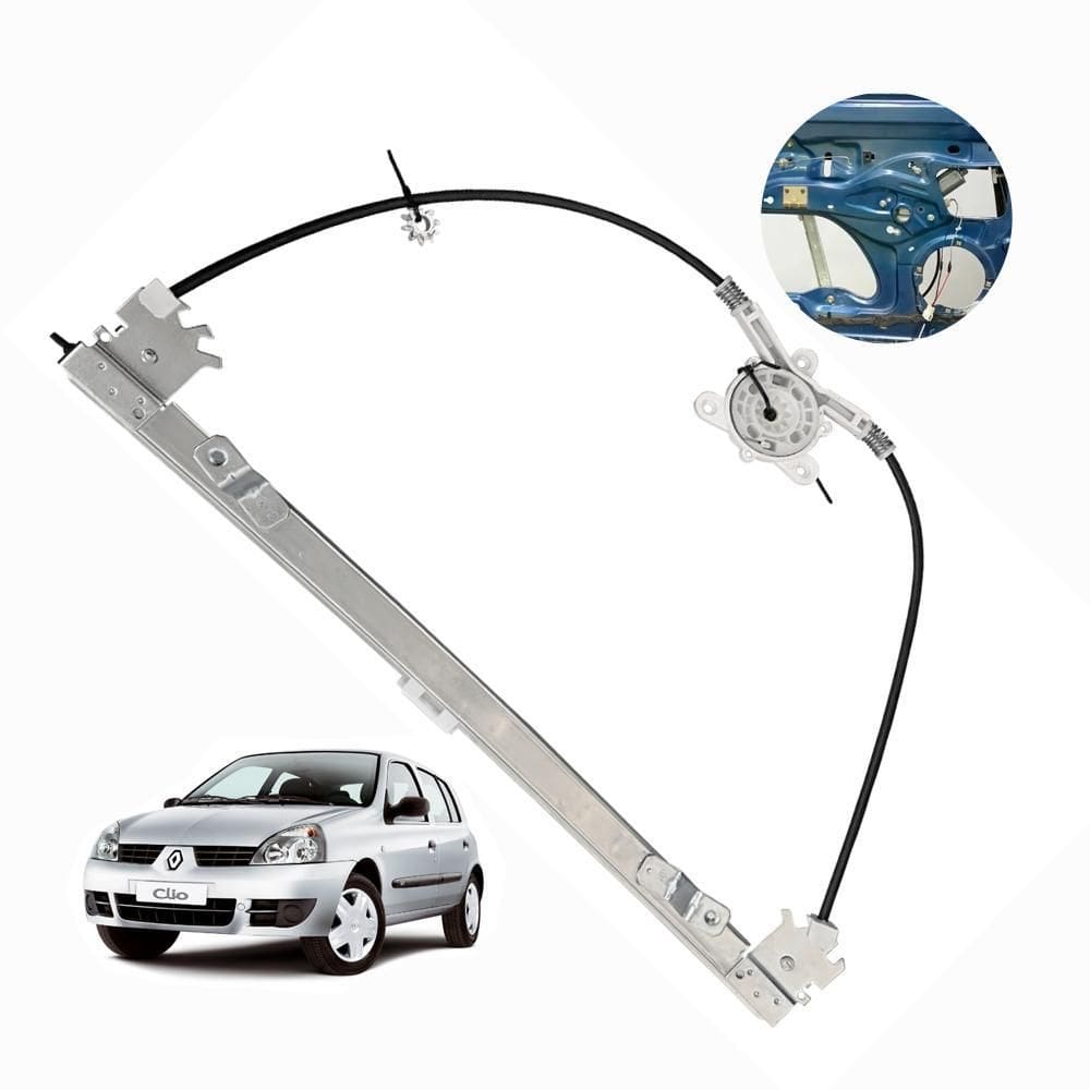 Máquina Vidro Elétrica Dianteira Esquerda Clio 1999 À 2016