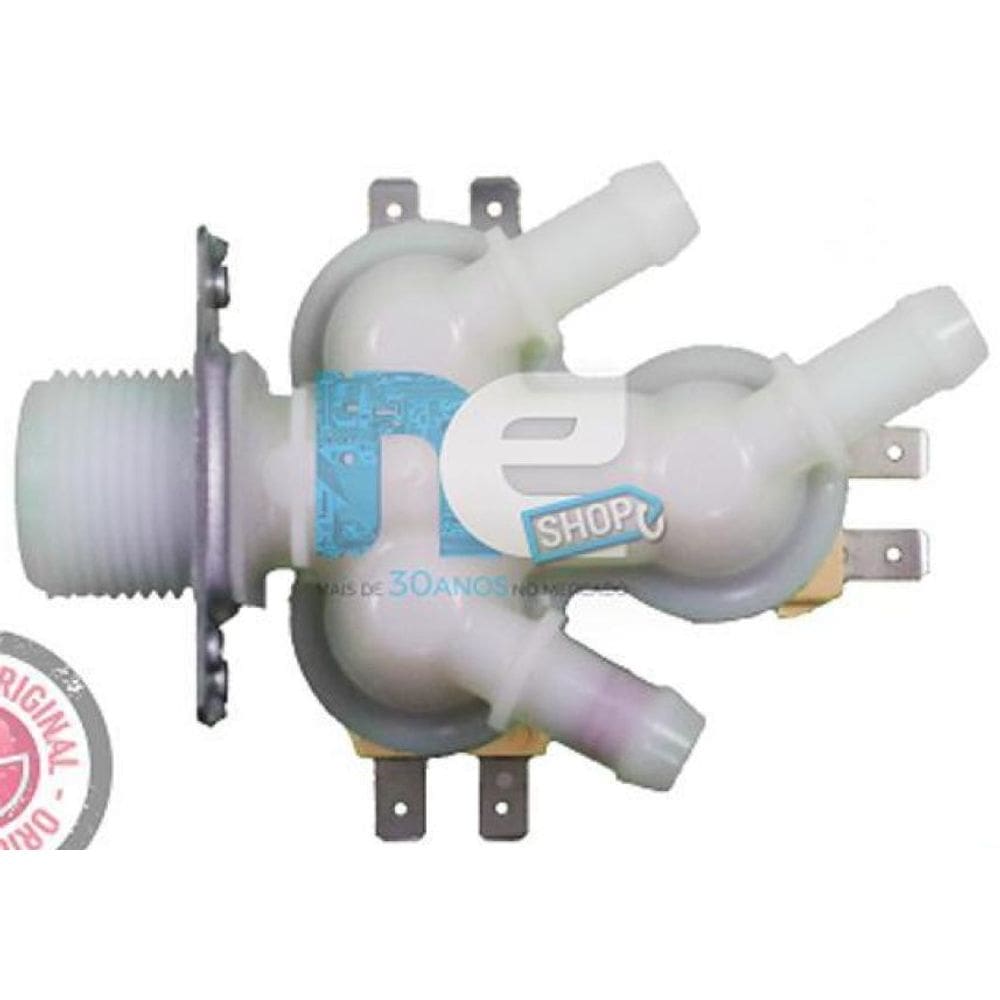 Valvula Entrada De Água Tripla 220V Lava Seca Lg 5220Fr2075B