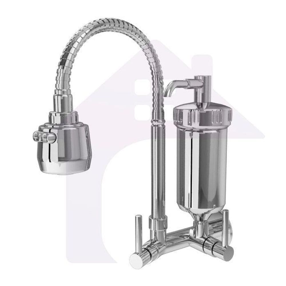 Torneira Gourmet Parede Inox Cod1132-7 com Filtro Inmetro
