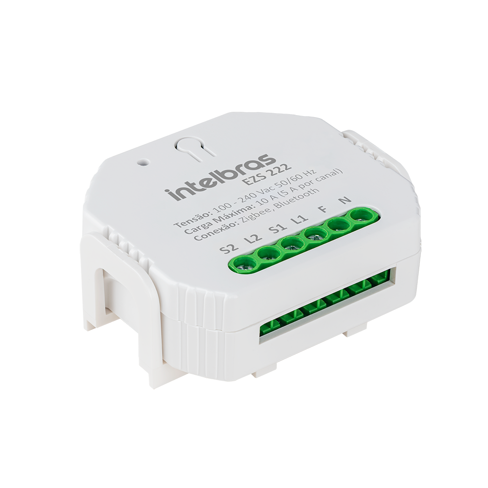 Interruptor Controlador De Cargas Zigbee 2/2 Ezs 222
