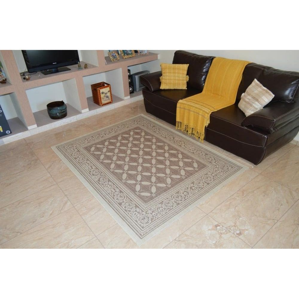 Mega Tapete Quadrado Natural Look Turmalina-A 215X215 Cm