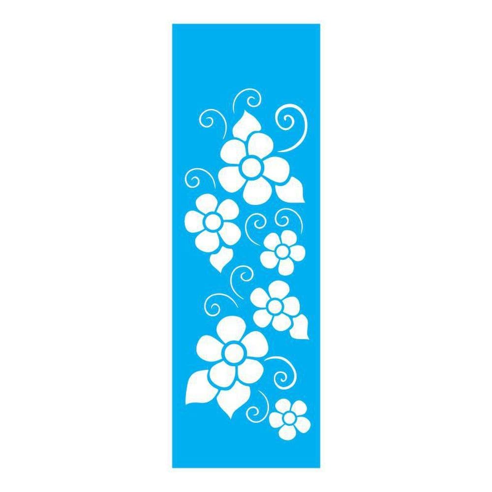 Stencil Tamako Floral - 10X30Cm - Ref 161