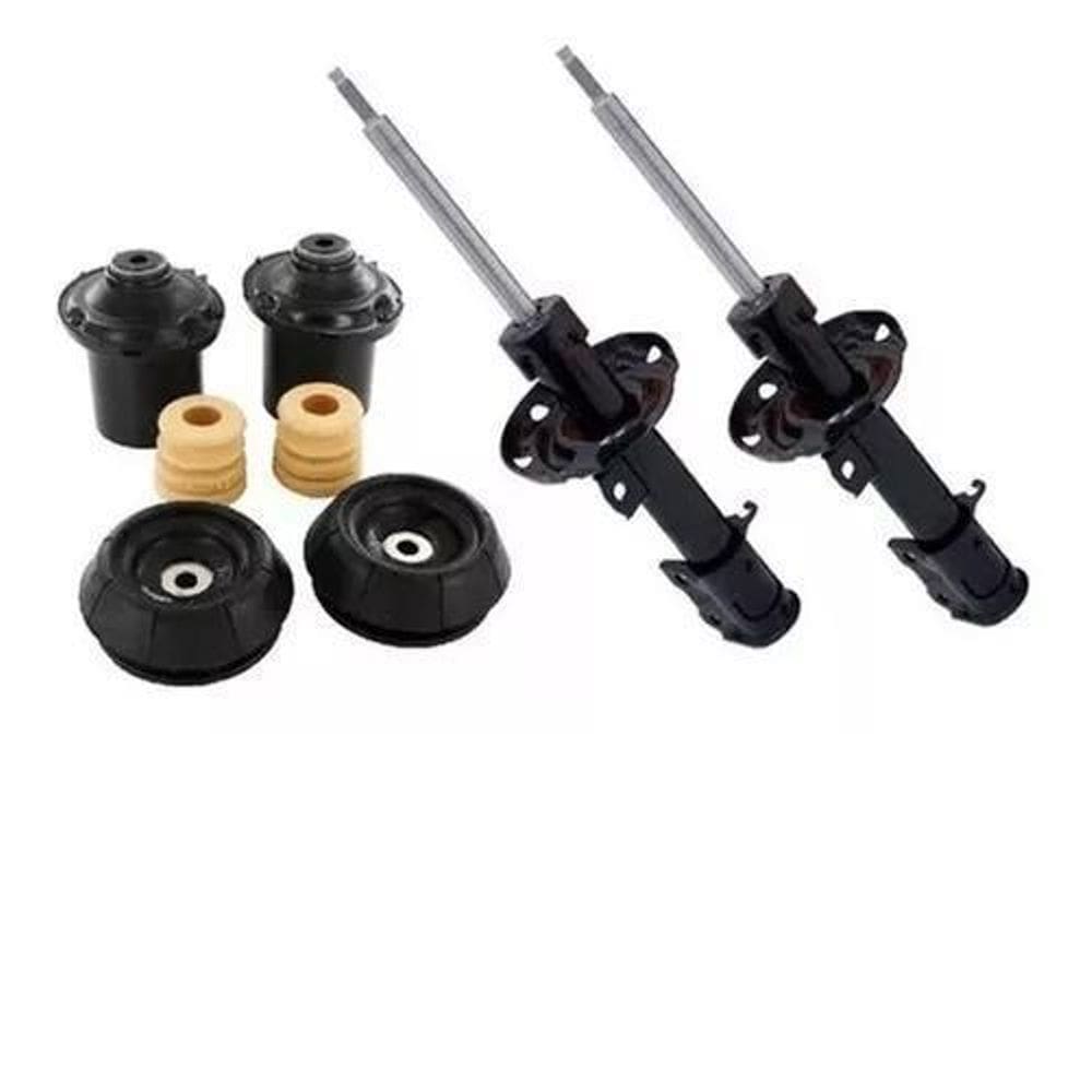 Par Amortecedor+Kit Dianteiro Agile 2010