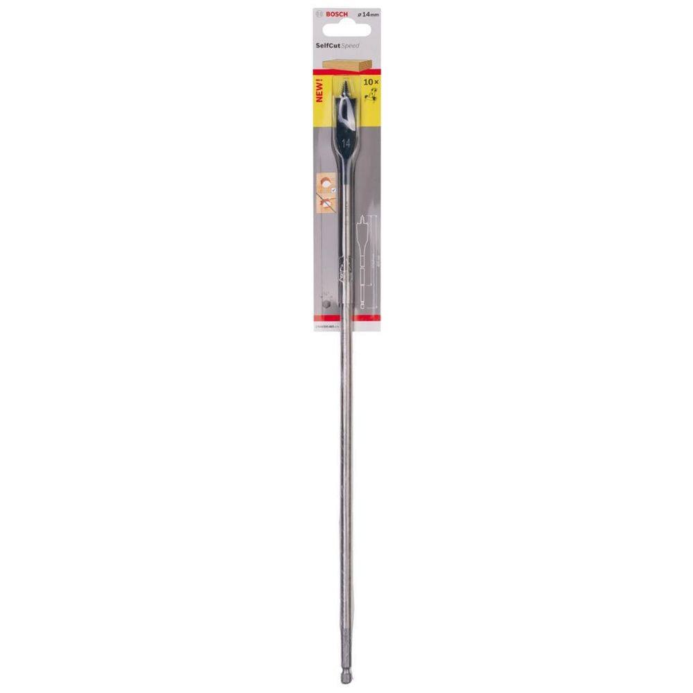 Broca Para Madeira Chata Self Cut Speed 14,0Mm Encaixe Hexag