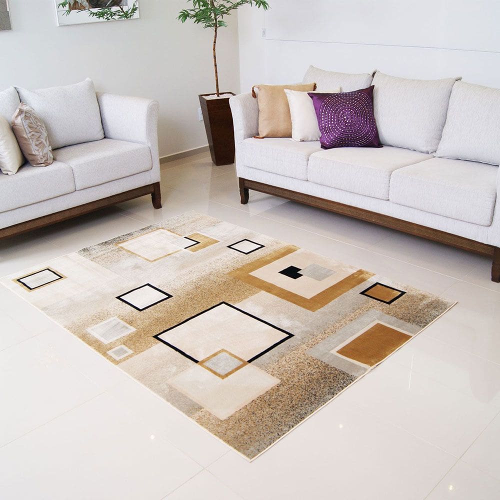 Tapete Veludo Marbella Quadrado 150 x 200 cm - Rayza