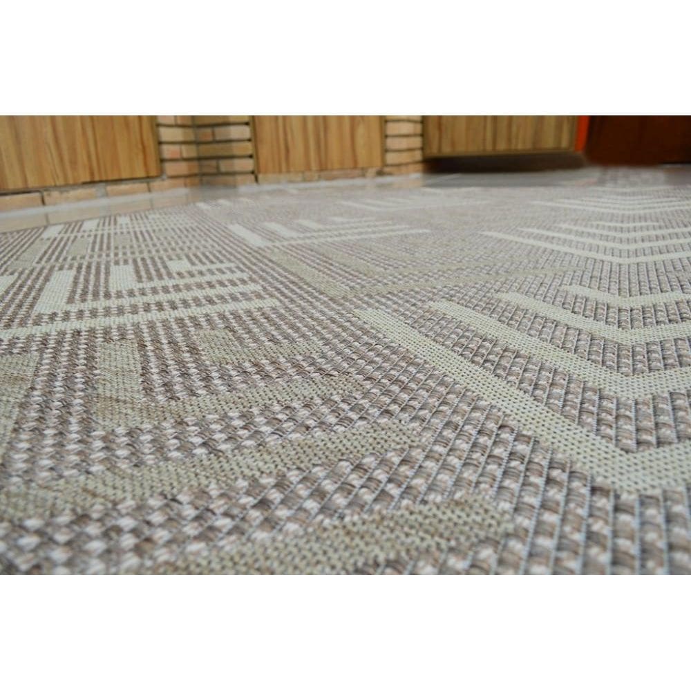 Tapete Para Sala Natural Look Flecha A 150X200 Cm