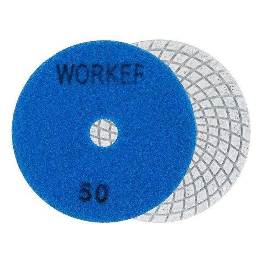 Disco De Lixa Diamantado 100Mm G.50 - Worker