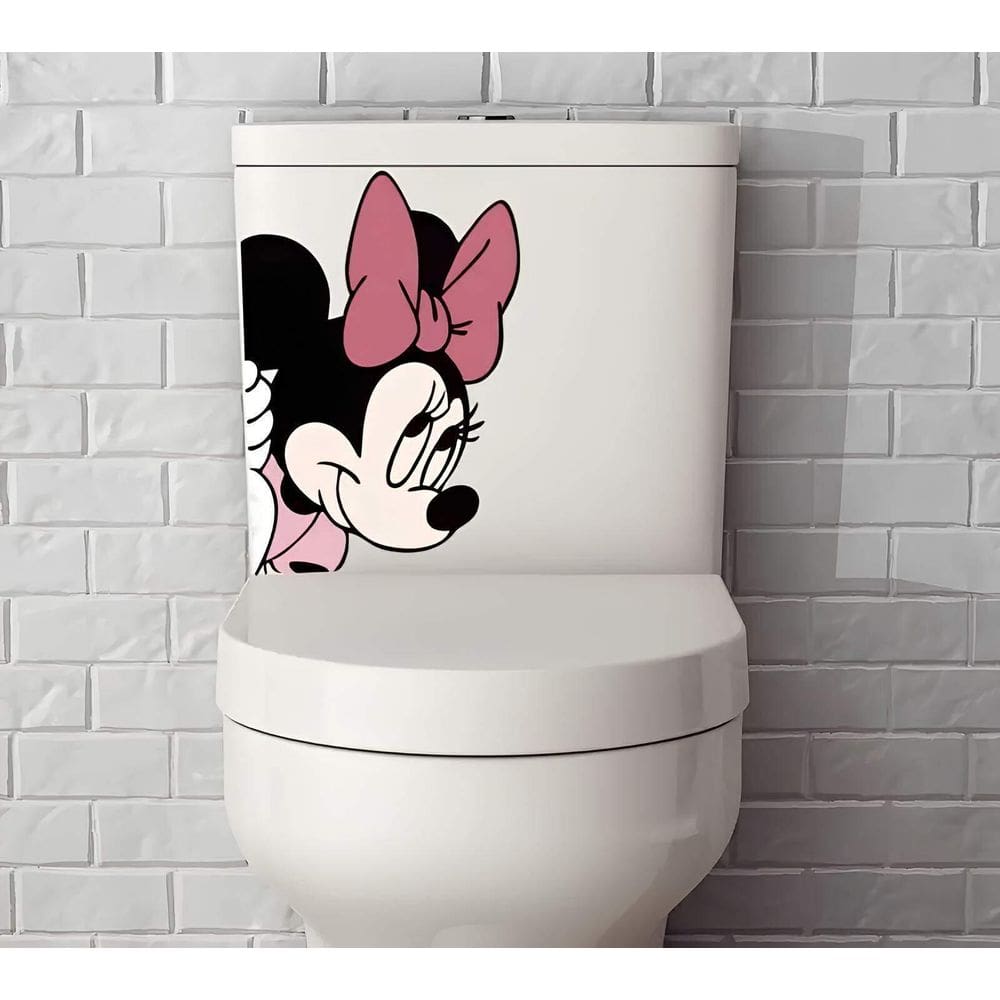 Adesivo Para Vaso Sanitário Minnie Mod03