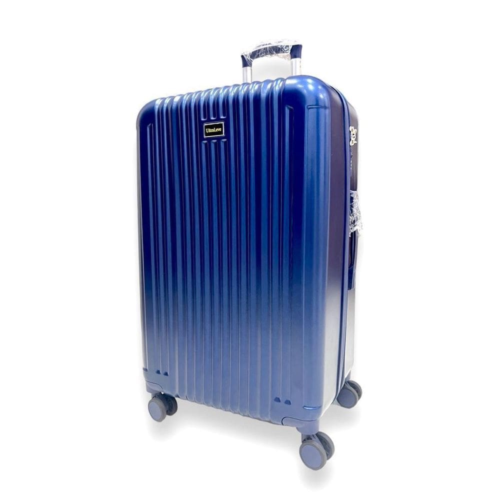 Mala Grande 35Kg Expansível Azul Marinho Ultra Leve Maldivas