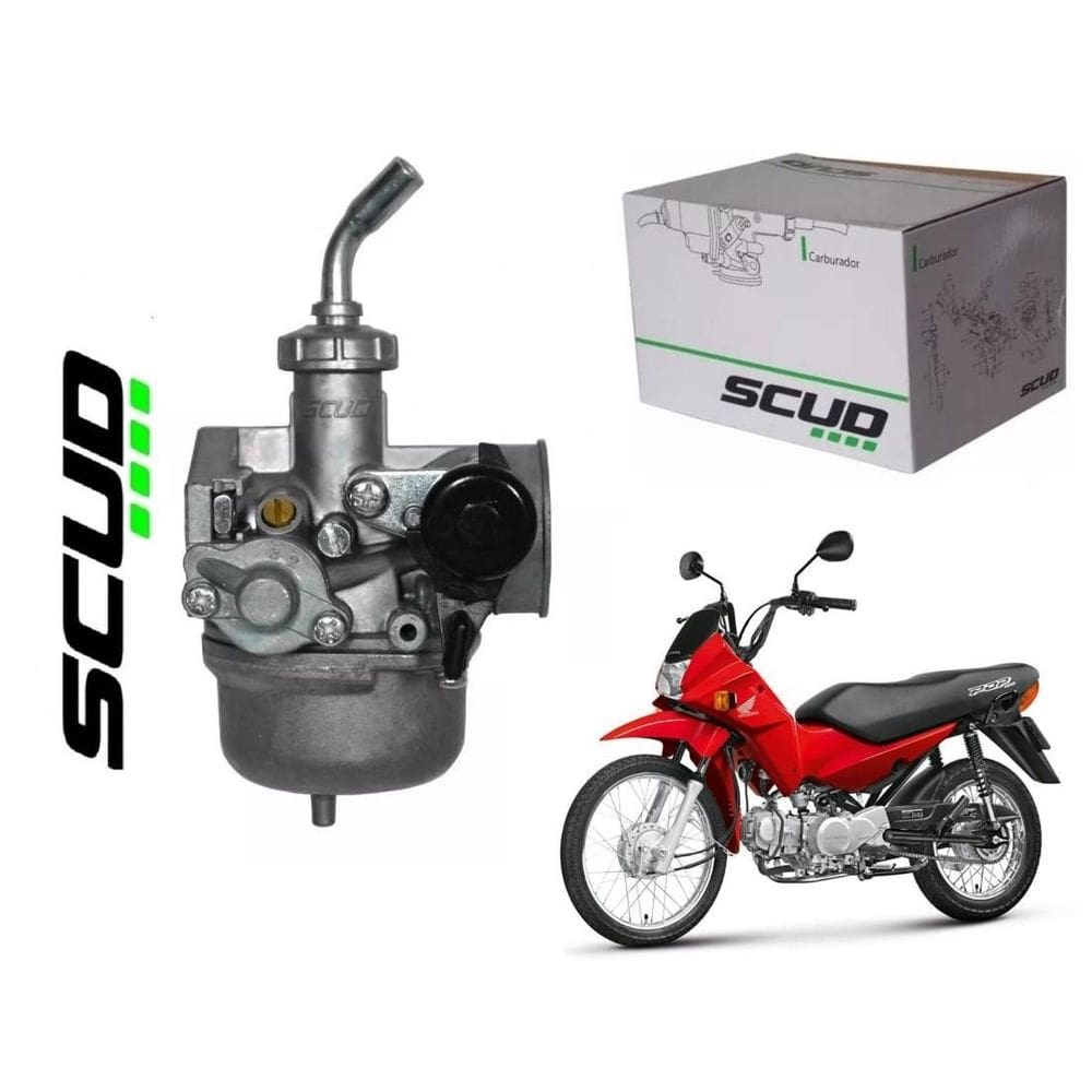 Carburador Scud Compatível com Pop 100 2007-2015