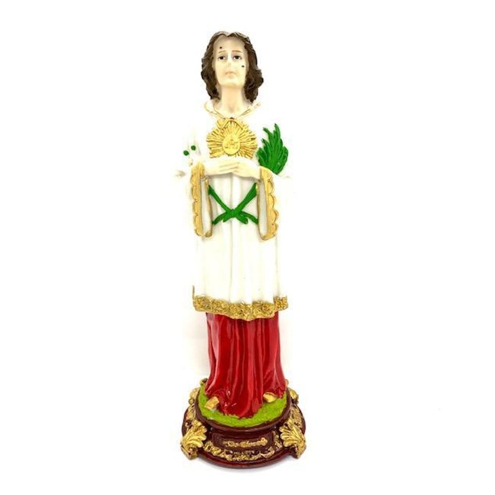 Escultura São Tarcísio 30 Cm Em Resina