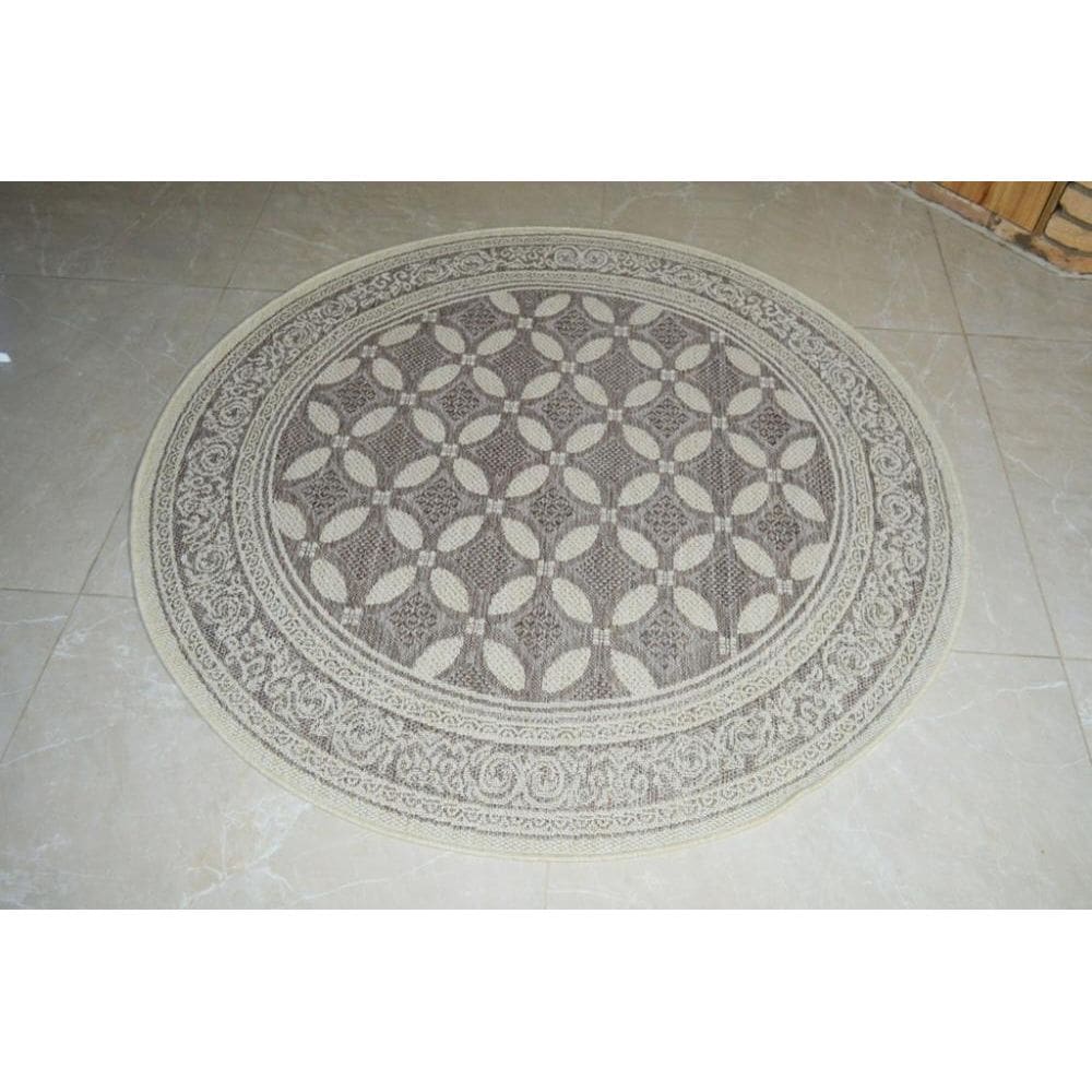 Tapete Redondo Natural Look Turmalina-A 200 Cm