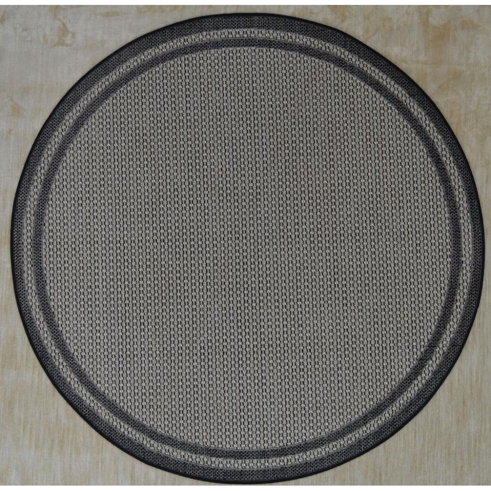 Tapete Redondo Natural Look Moldura B 150 Cm