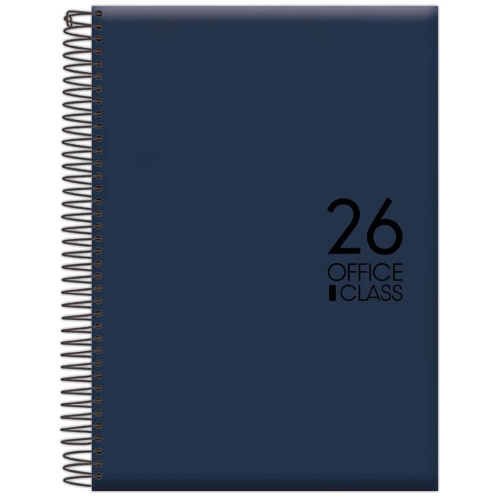 Agenda Semanal 2026 Esp Univ Office Class Azul Foroni