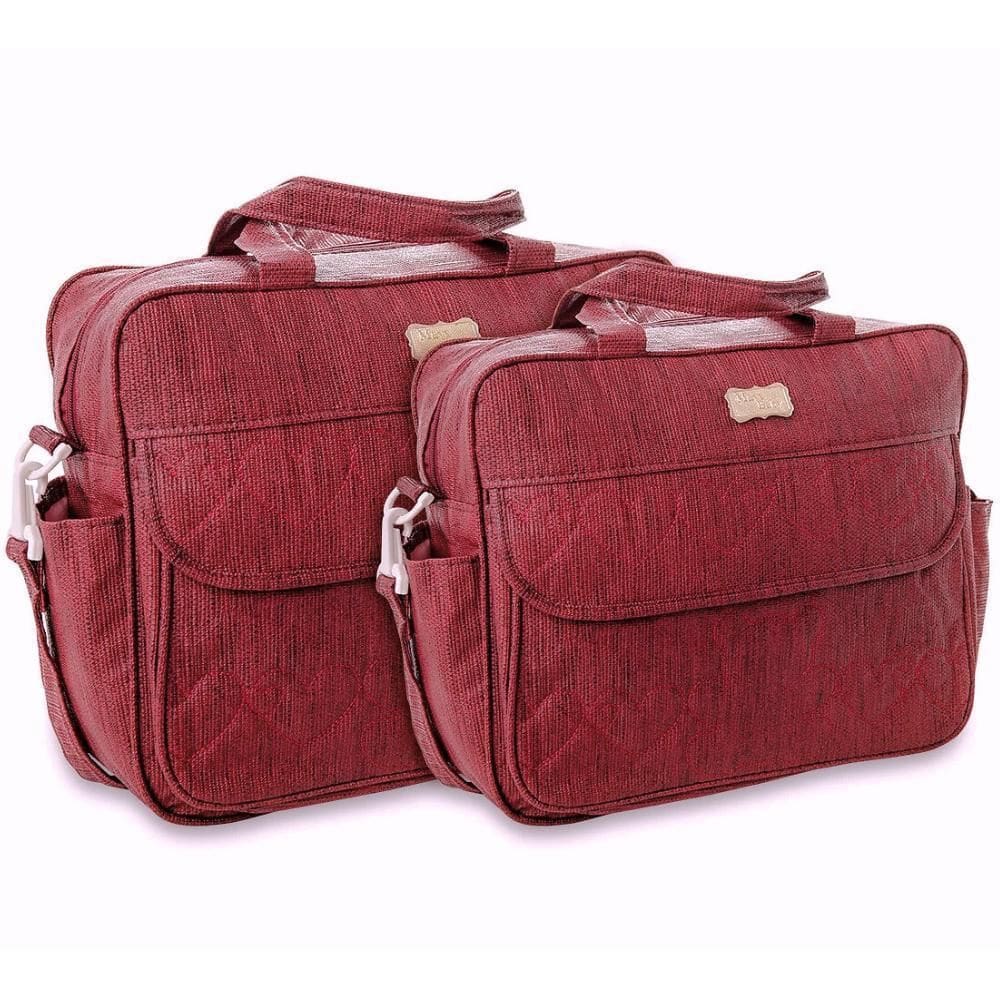 Kit Bolsas Maternidade Mave Baby Supreme Vinho