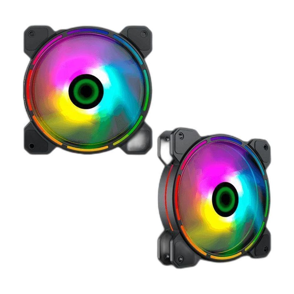 Fan Cooler Argb Fn-12Rainbow-D Gamemax 2-Fan