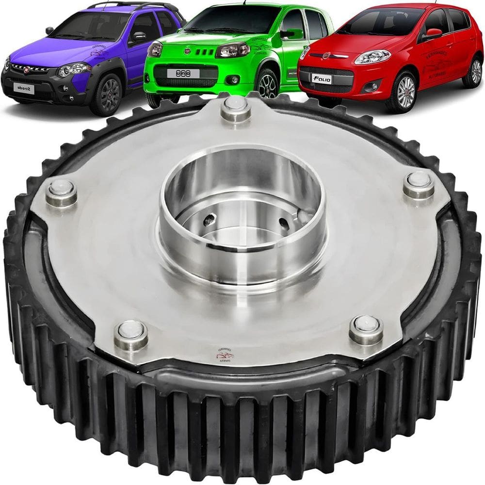Engrenagem Polia Comando Variador Fase Fiat Palio Uno Strada