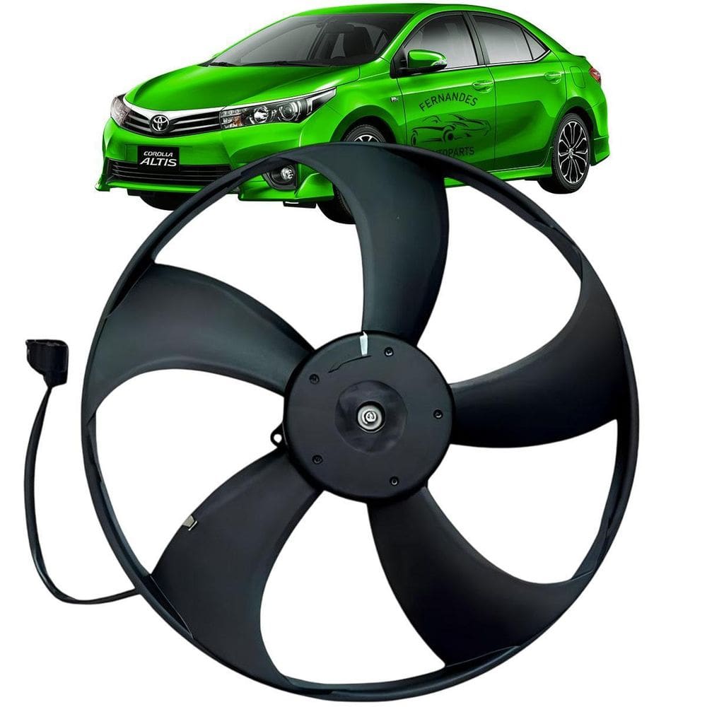 Eletroventilador Ventoinha Radiador Corolla 1.8 2.0 2015/19