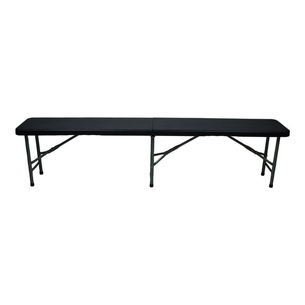 Banco Dobrável Picnic Robust Bench Alça Lateral Ntk Preto