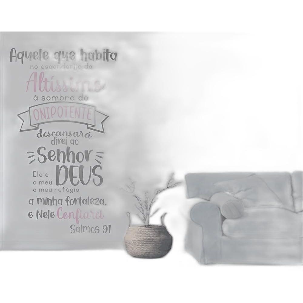 Adesivo De Parede Salmo 91