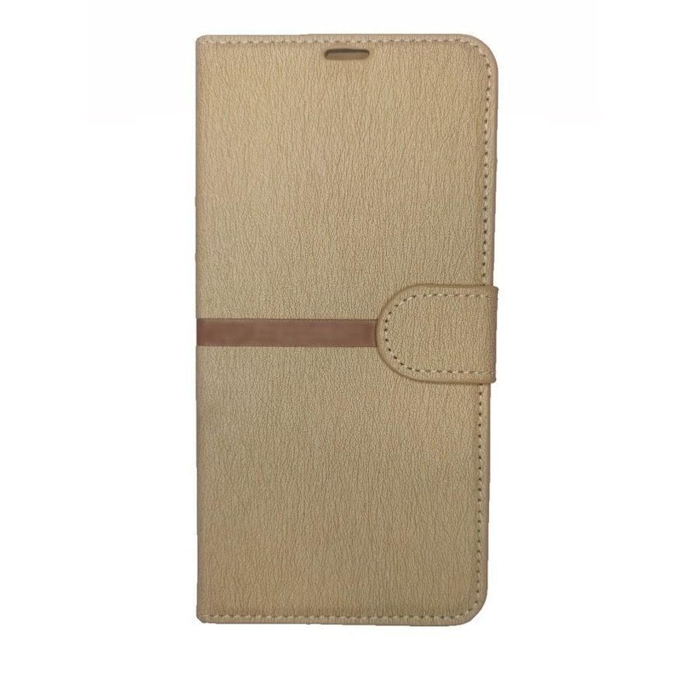 Capa Carteira Para Samsung A03S - Capinha Cor Dourada