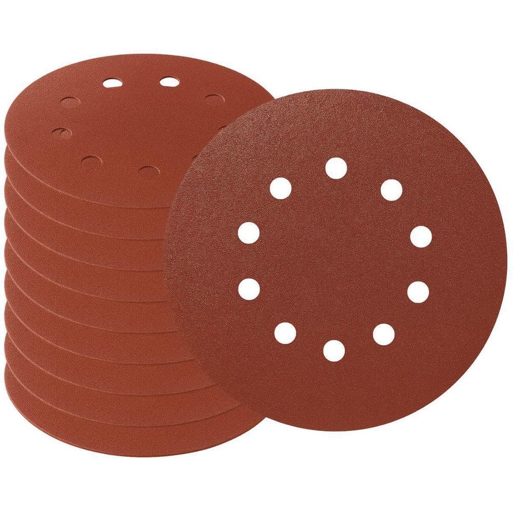 Disco De Lixa Rocast 225Mm Grão 150 Kit 10 Unidades