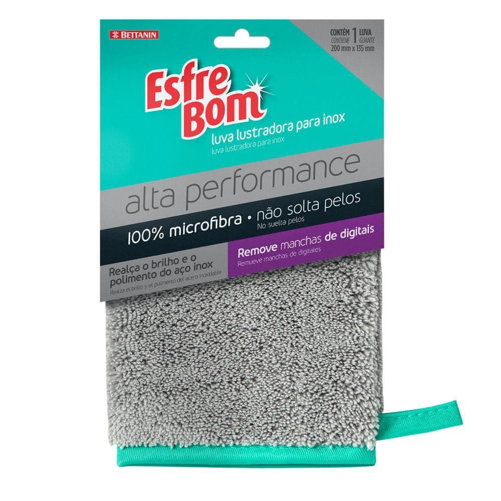 Luva Lustradora Para Inox Esfrebom Bettanin