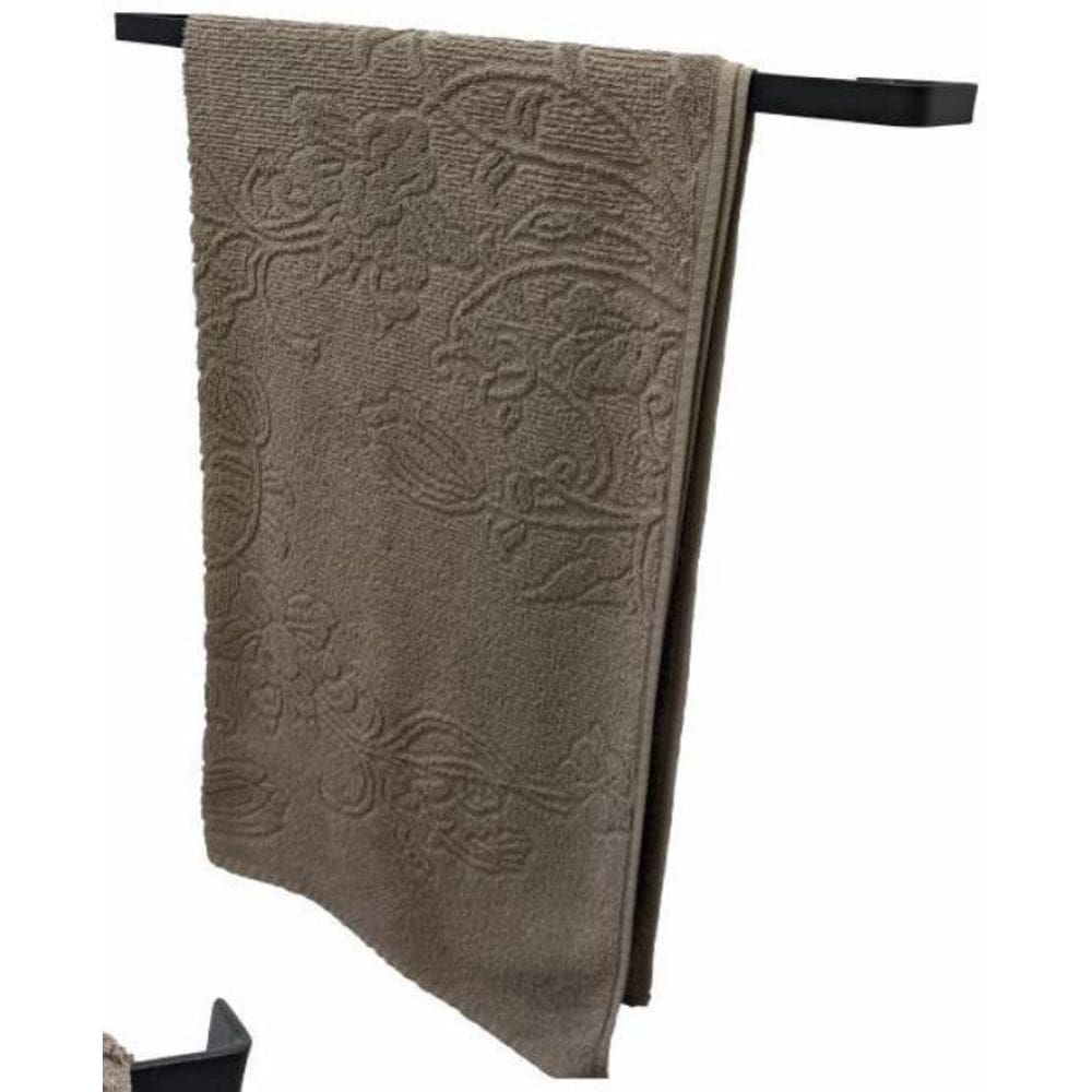Kit De Acessórios Para Banheiro 4 Peças Preto Fosco Supremo