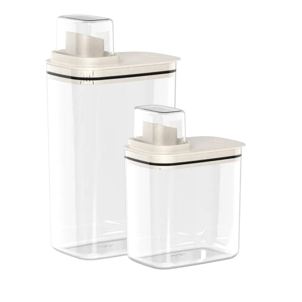 Kit 2 Dispenser Flow 1,5L E 2,3L Ou - Bege