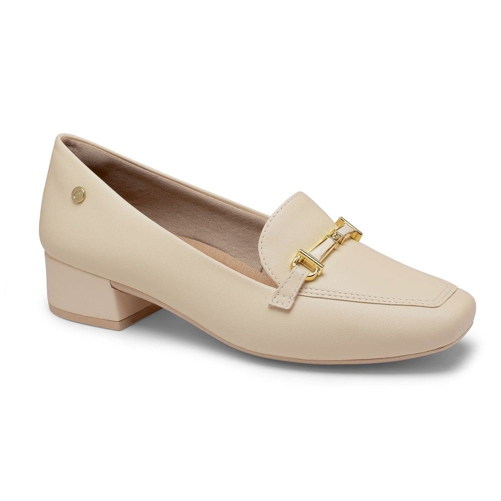 Sapato Loafer Campesi L9838 Feminino - Creme