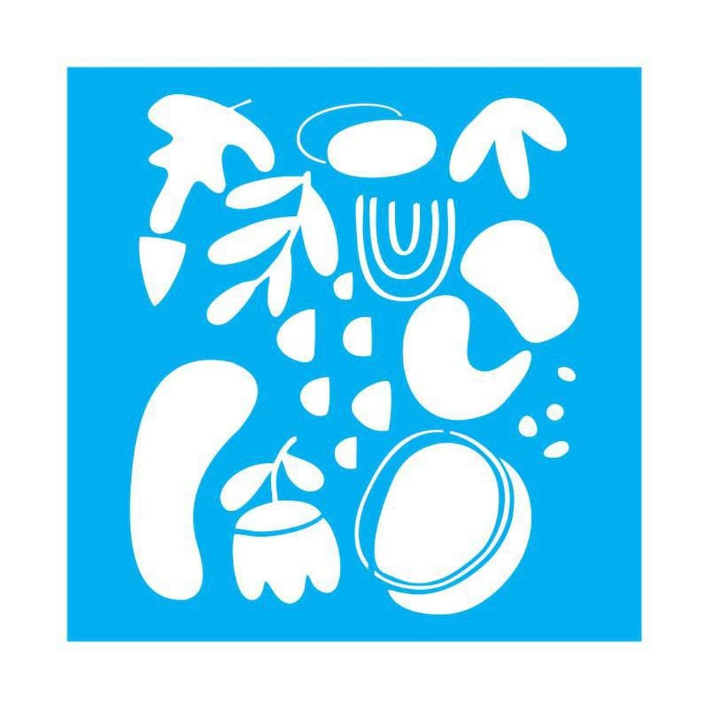 Stencil Tamako Pintura Orgânica - 30X30Cm - Ref D258