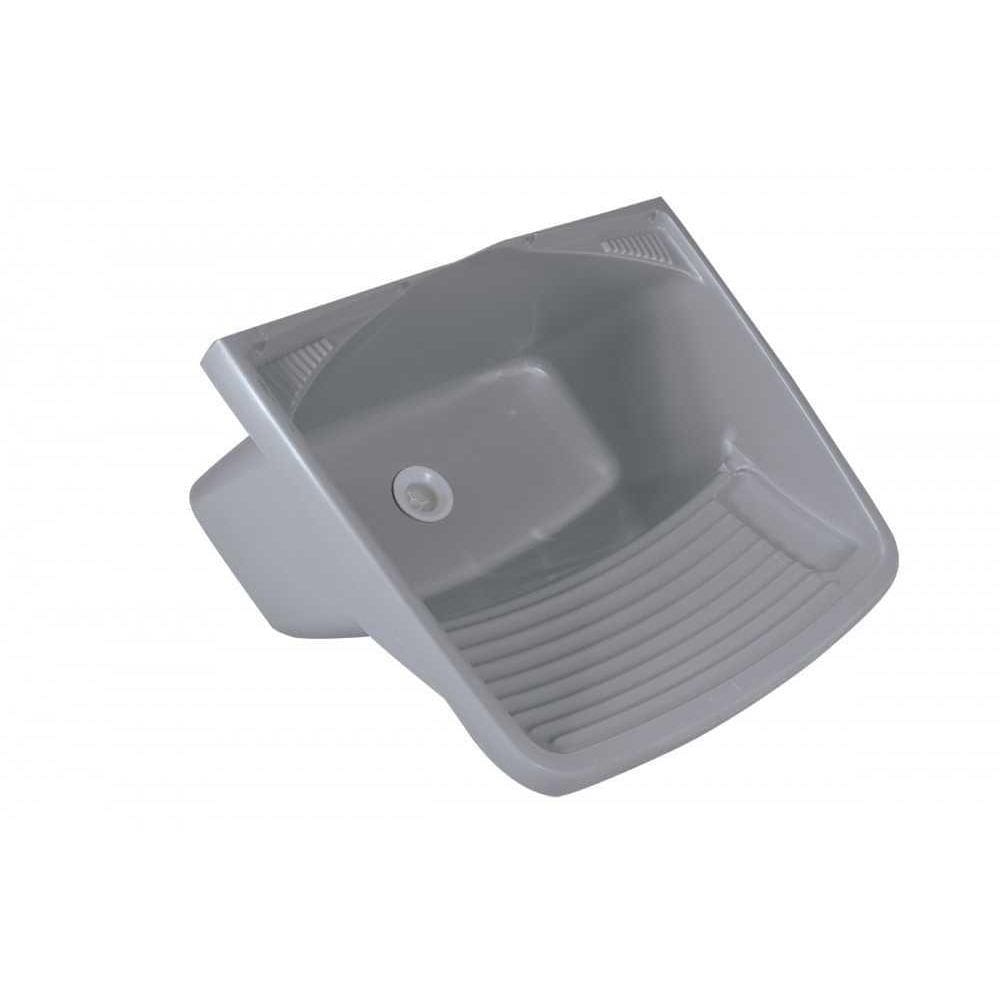 Tanque Plastico 24 Litros Cinza Claro - Metasul